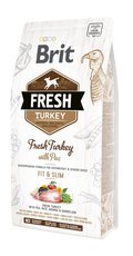 Brit Fresh - Dinde et pois – Adulte Fit & Slim - 2KG500